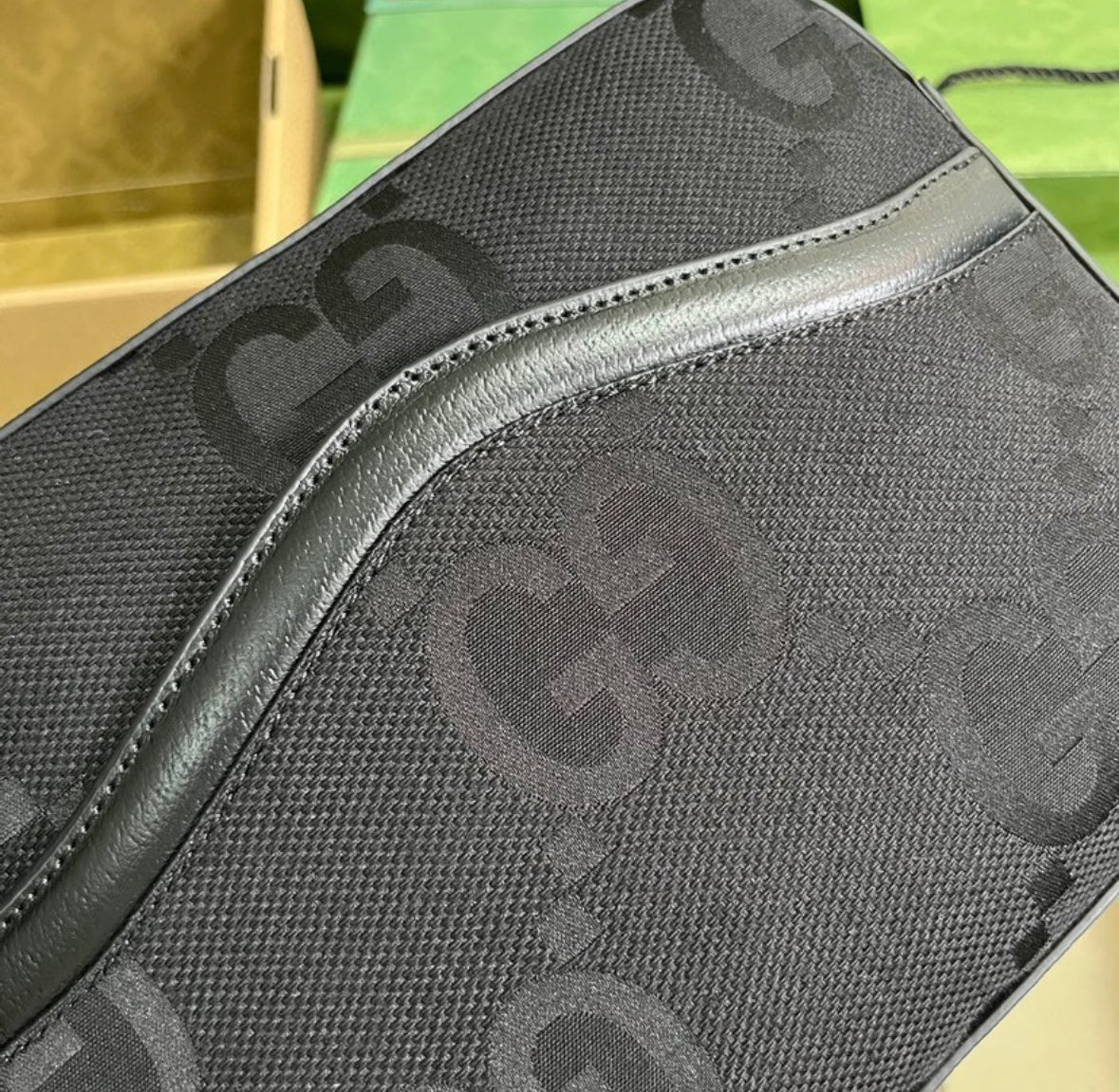 Gucci Jumbo GG Unisex bag black