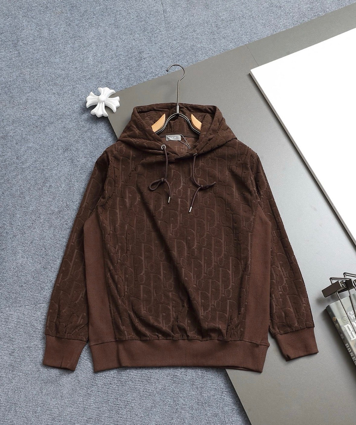 Christian Dior Jacquard Terry Men’s Hoodie