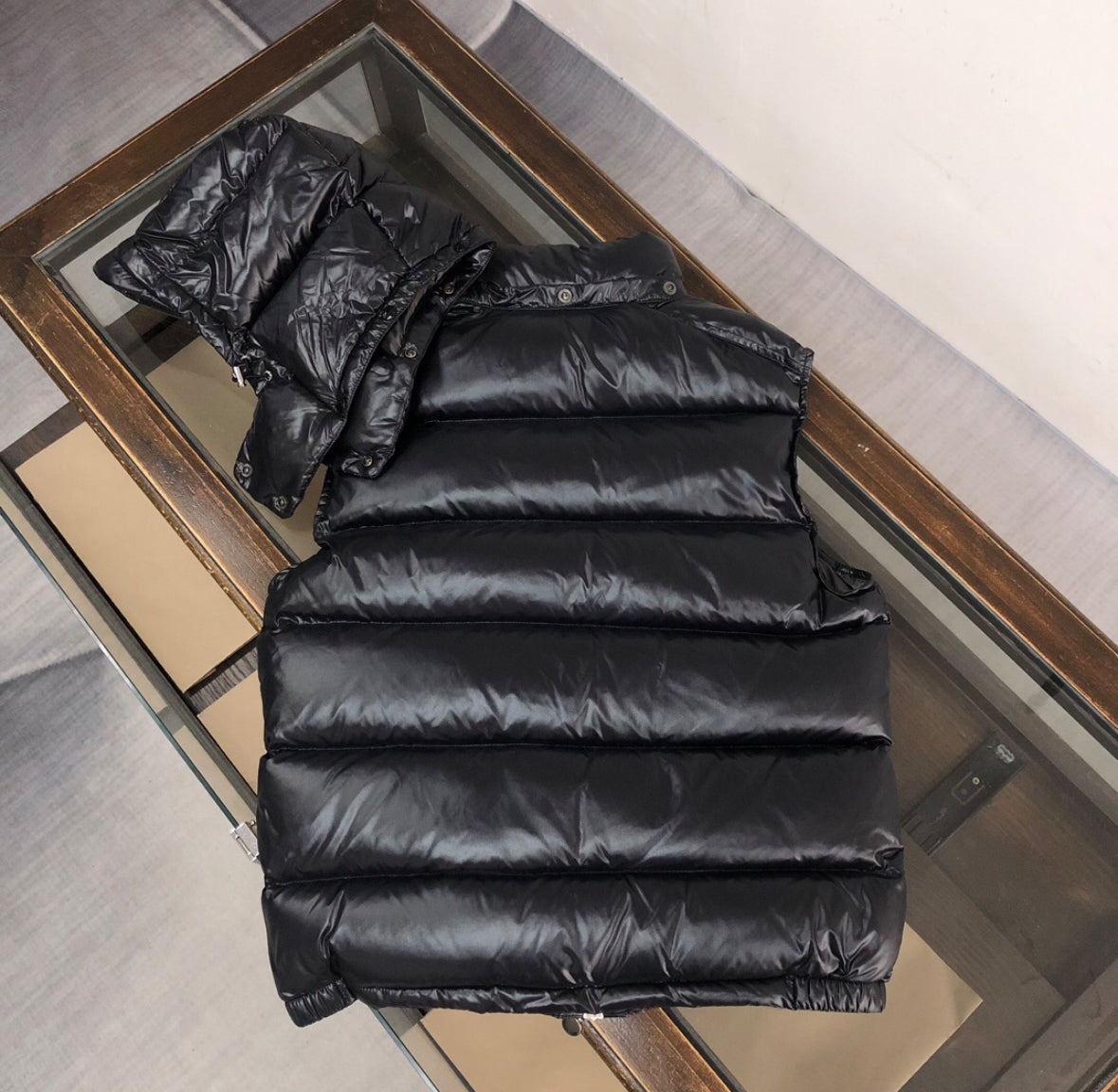 Moncler vest black