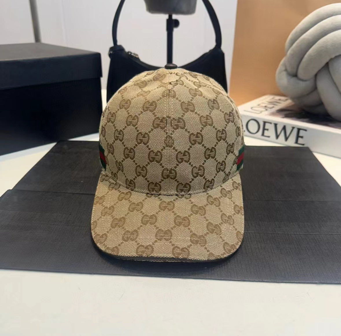 Gucci canvas hat