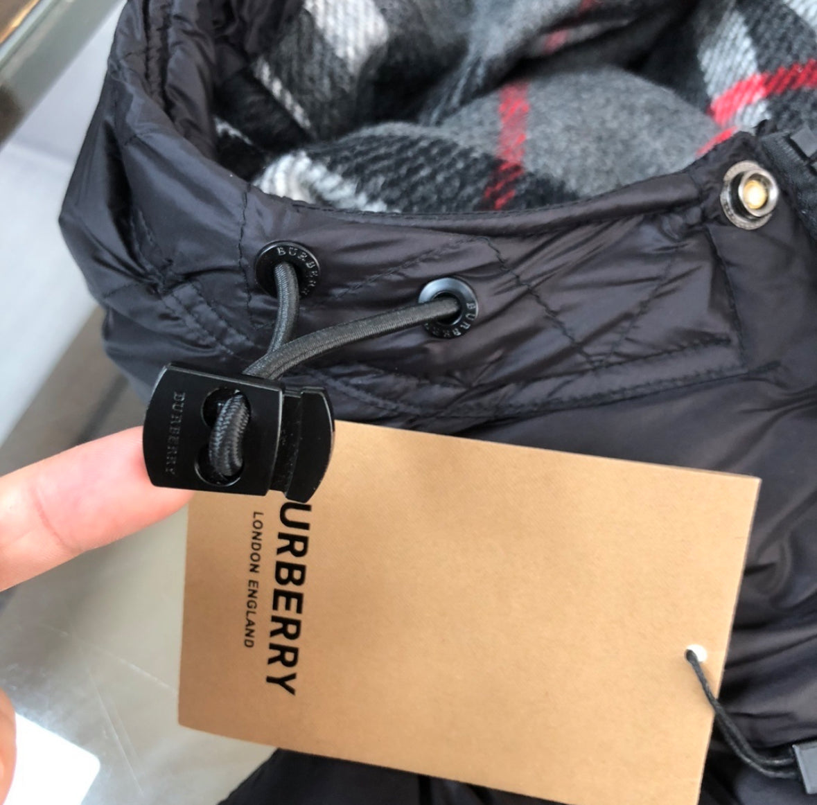 Burberry jacket black