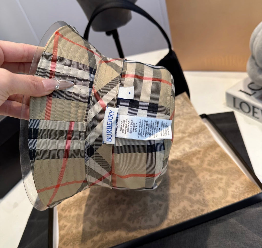 Burberry Beige Unisex Bucket Hat