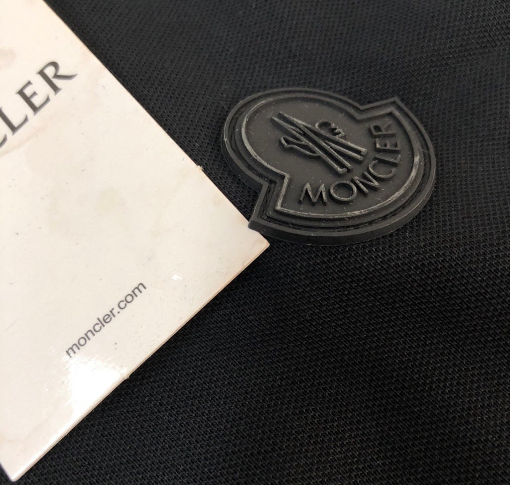 MONCLER MAGLIA POLO BLACK