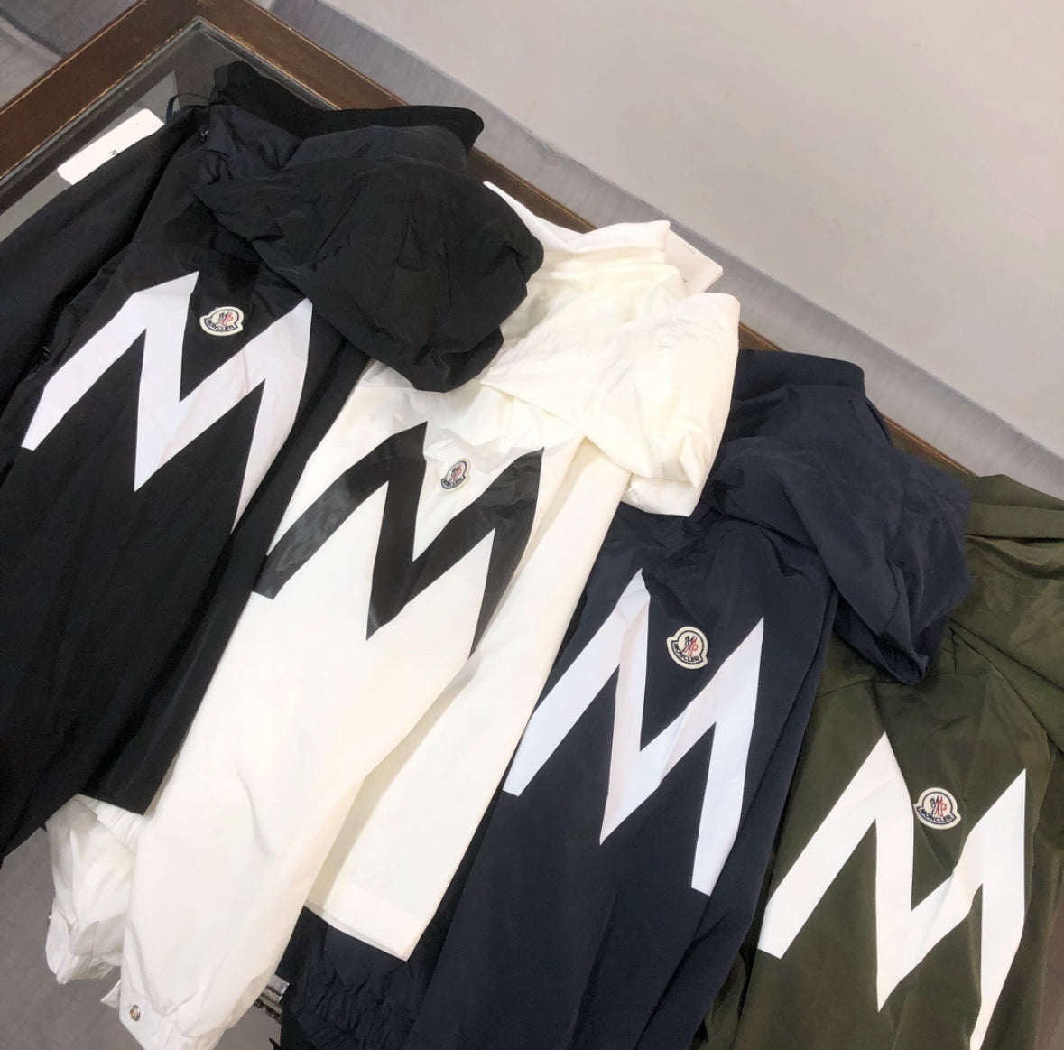Moncler windbreaker Big M Logo