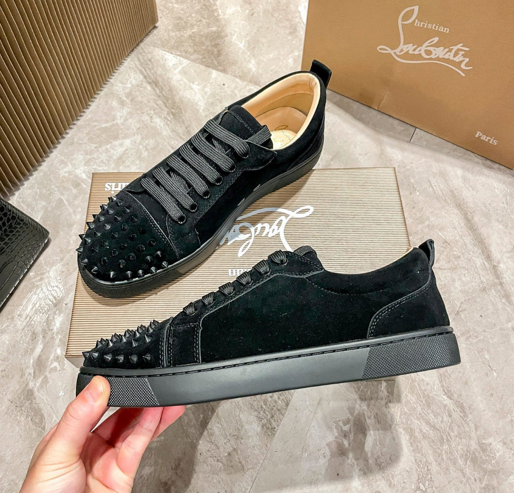 Christian Louboutin Black Sneakers With Spiks