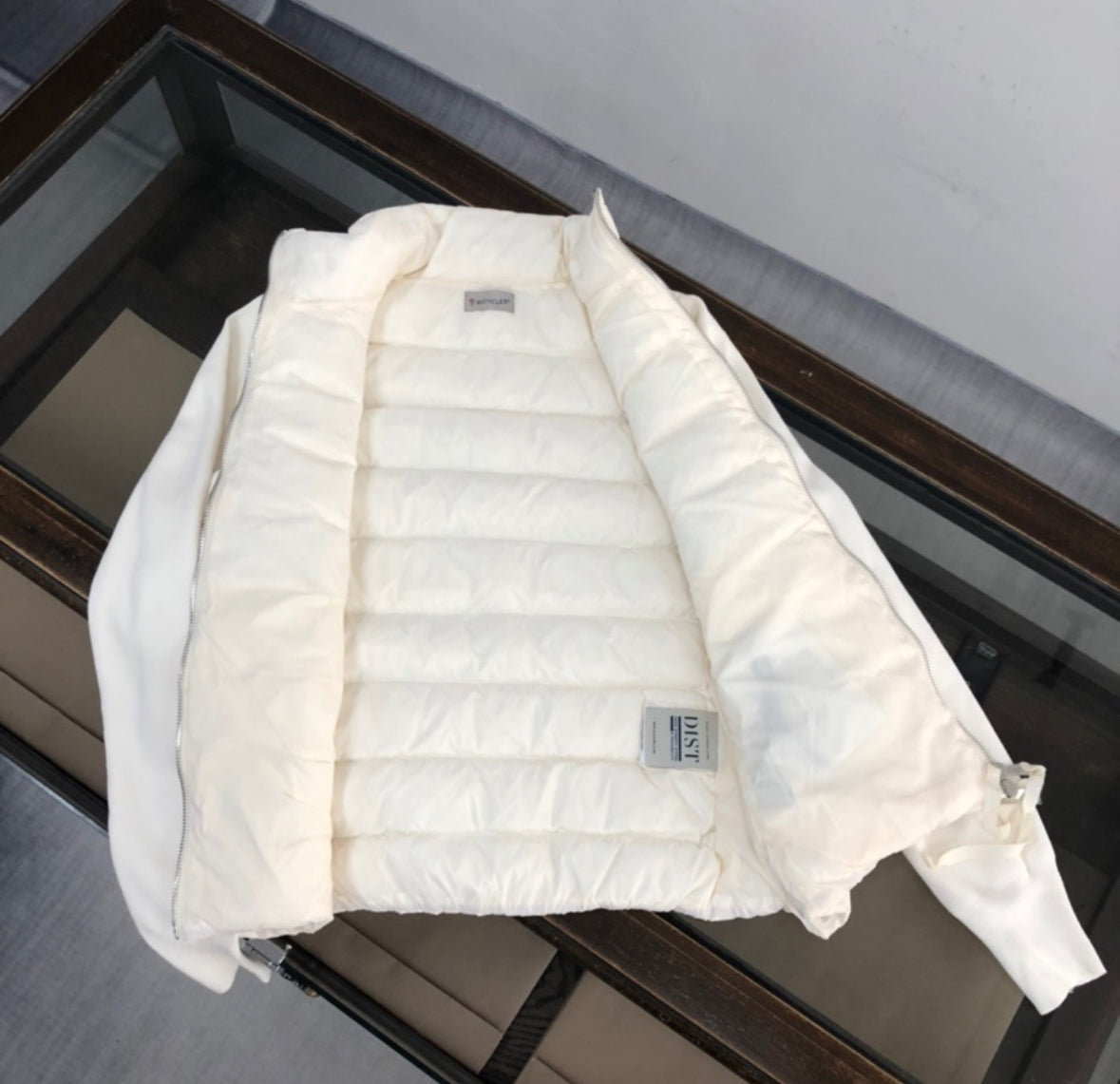 Maglione tricot cardigan/knit hybrid womens