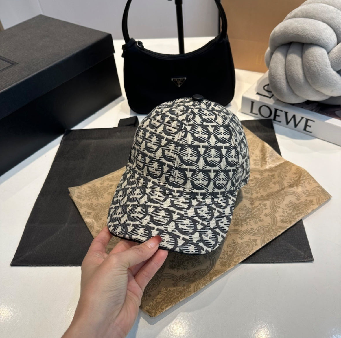 Ferragamo hat