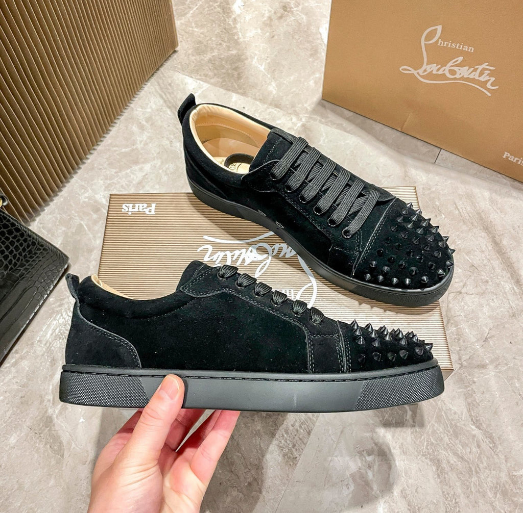 Christian Louboutin Black Sneakers With Spiks