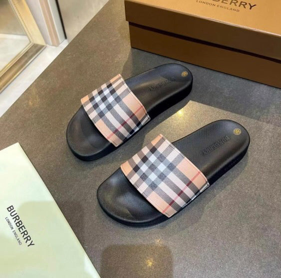 Burberry slides