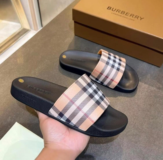 Burberry slides