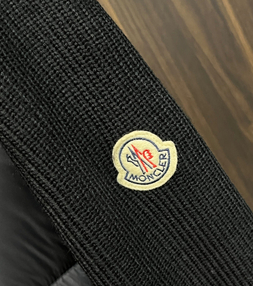 Moncler “Maglione Quilted/Tricot Cardigan Jacket