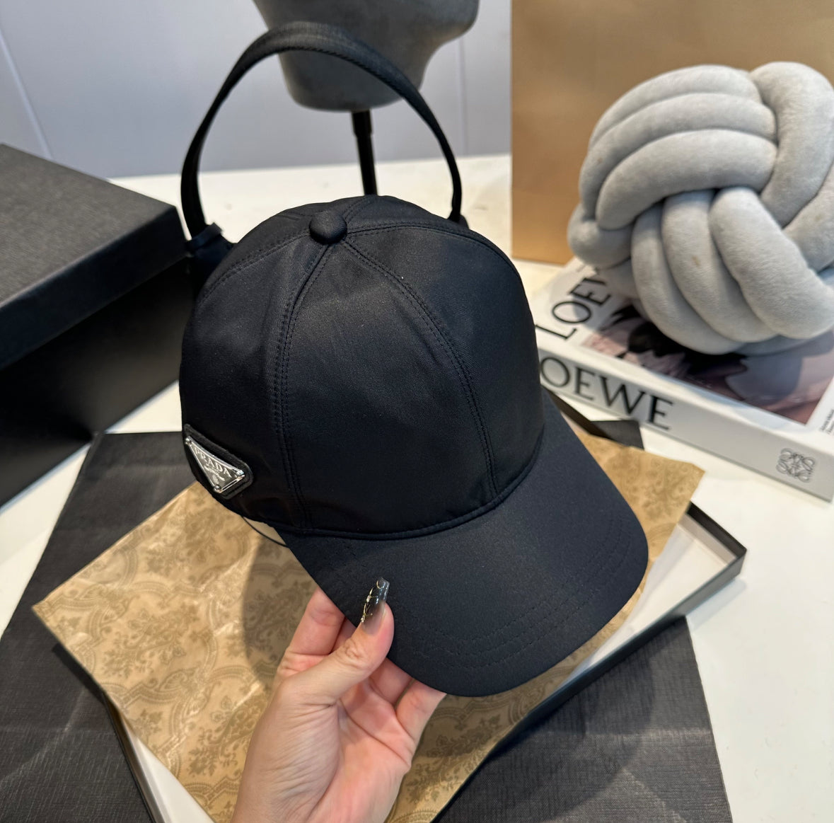 Prada hat