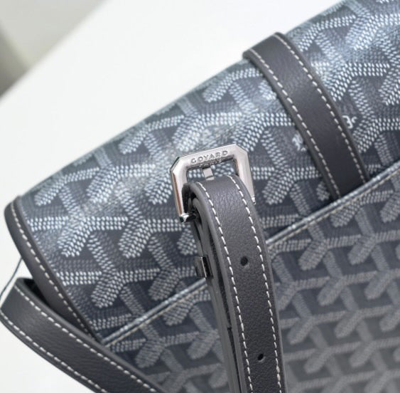 Goyard goyardline Belvedere grey pm messenger bag