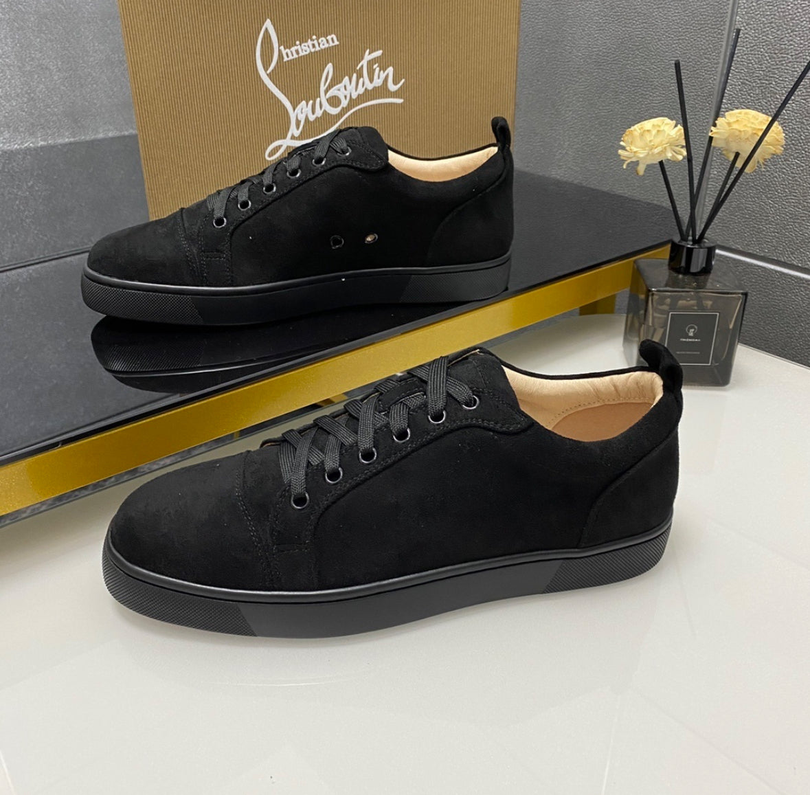Christian Louboutin Unisex Sneakers Low black