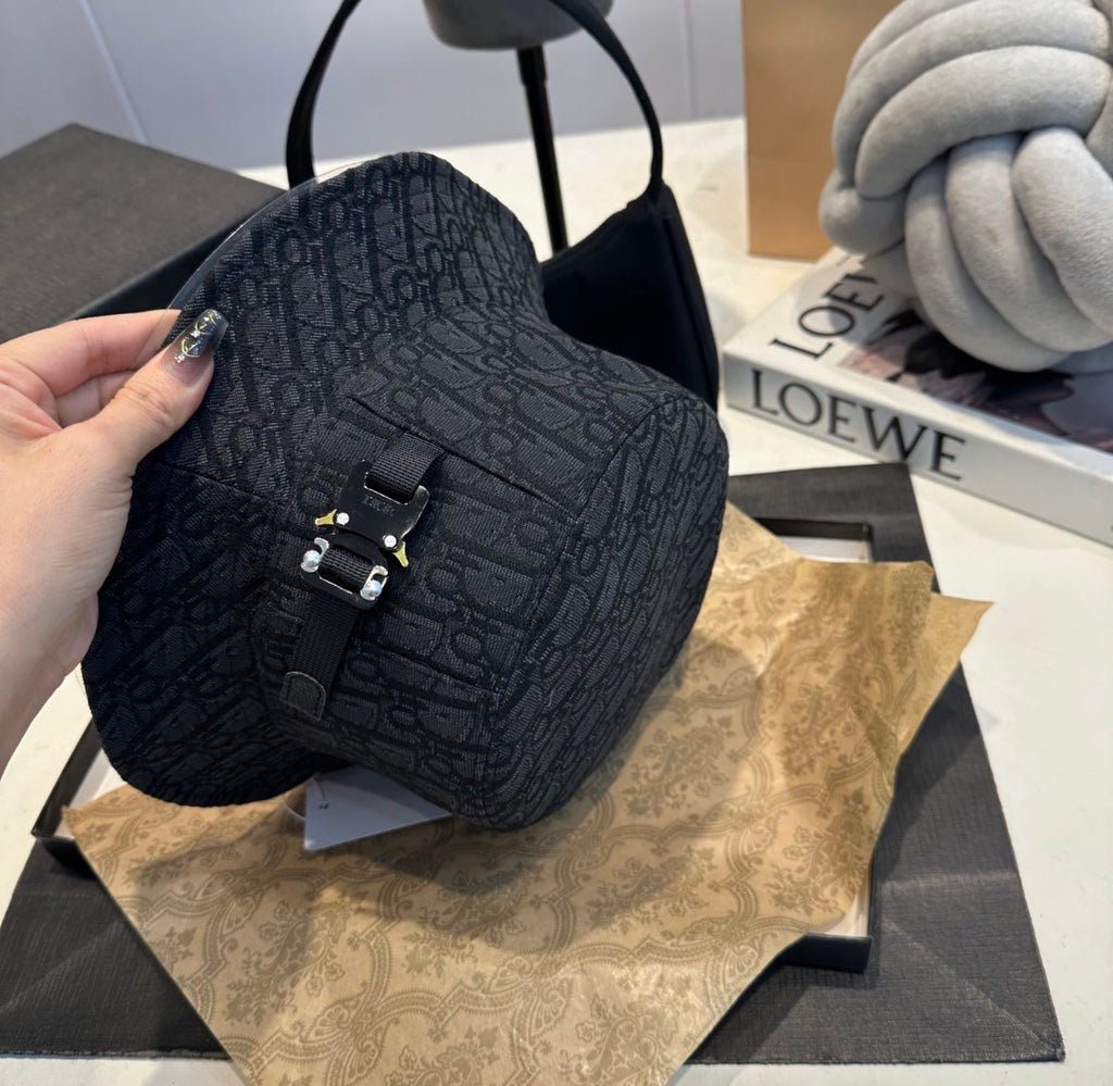 Black Dior Oblique Technical Jacquard