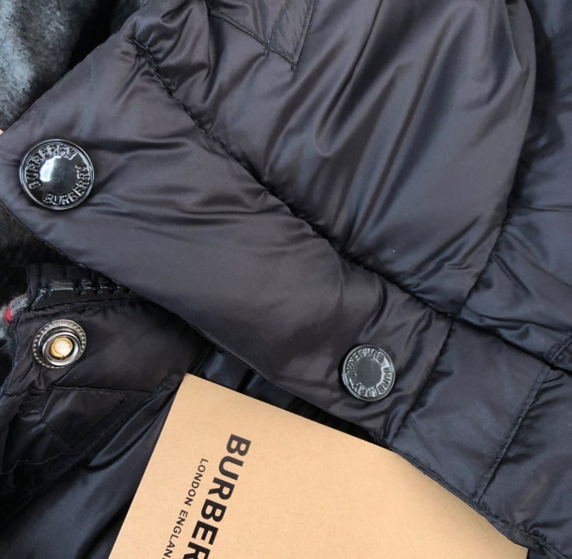 Burberry jacket black