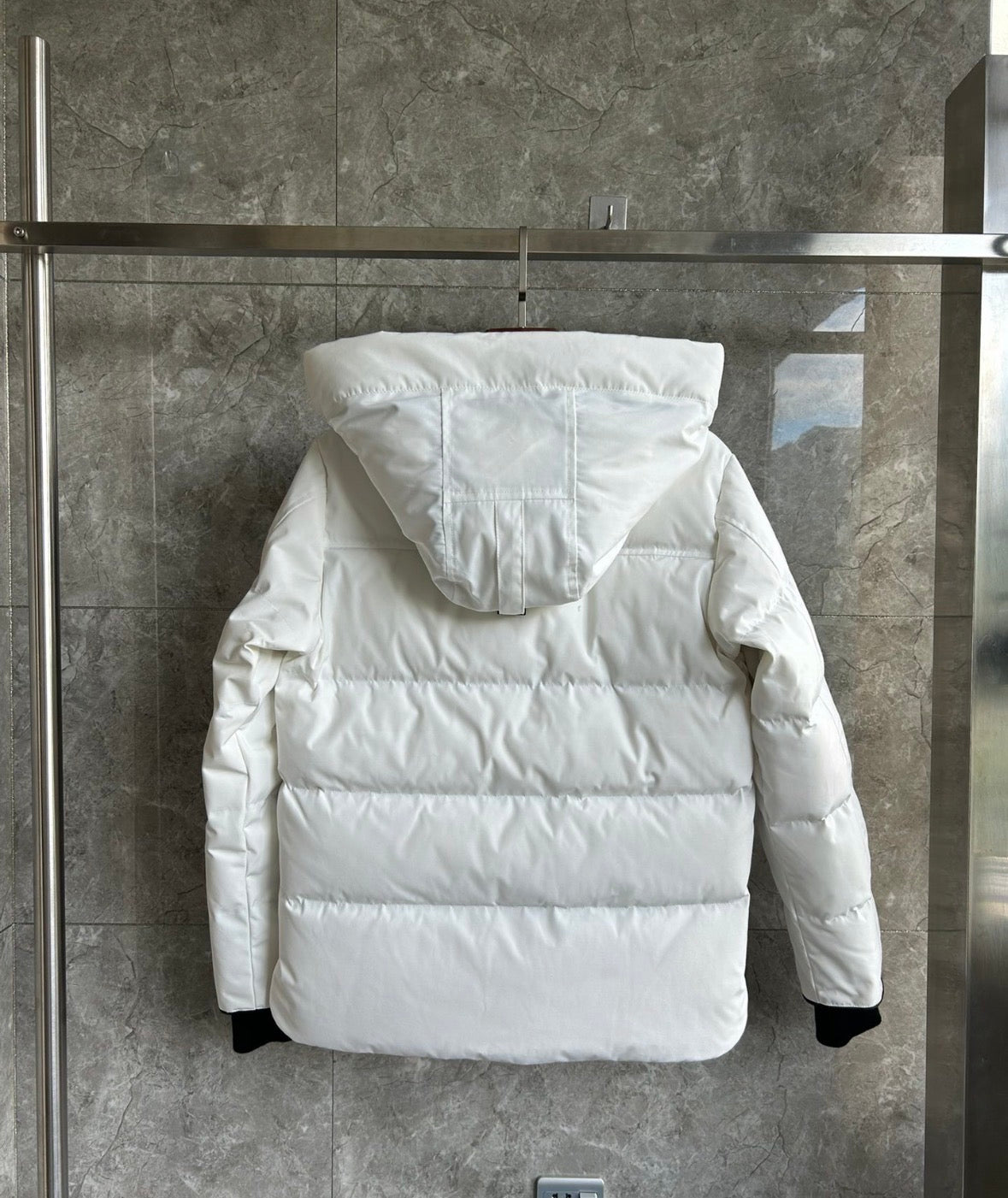 Canada Goose jacket white/black logo