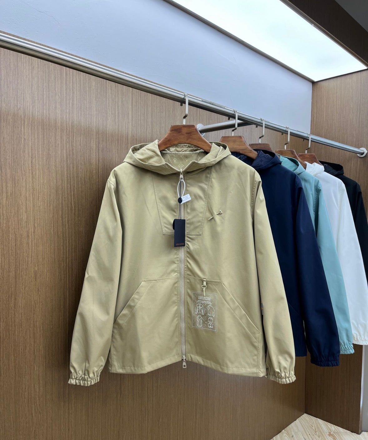 Louis Vuitton windbreaker reversibel