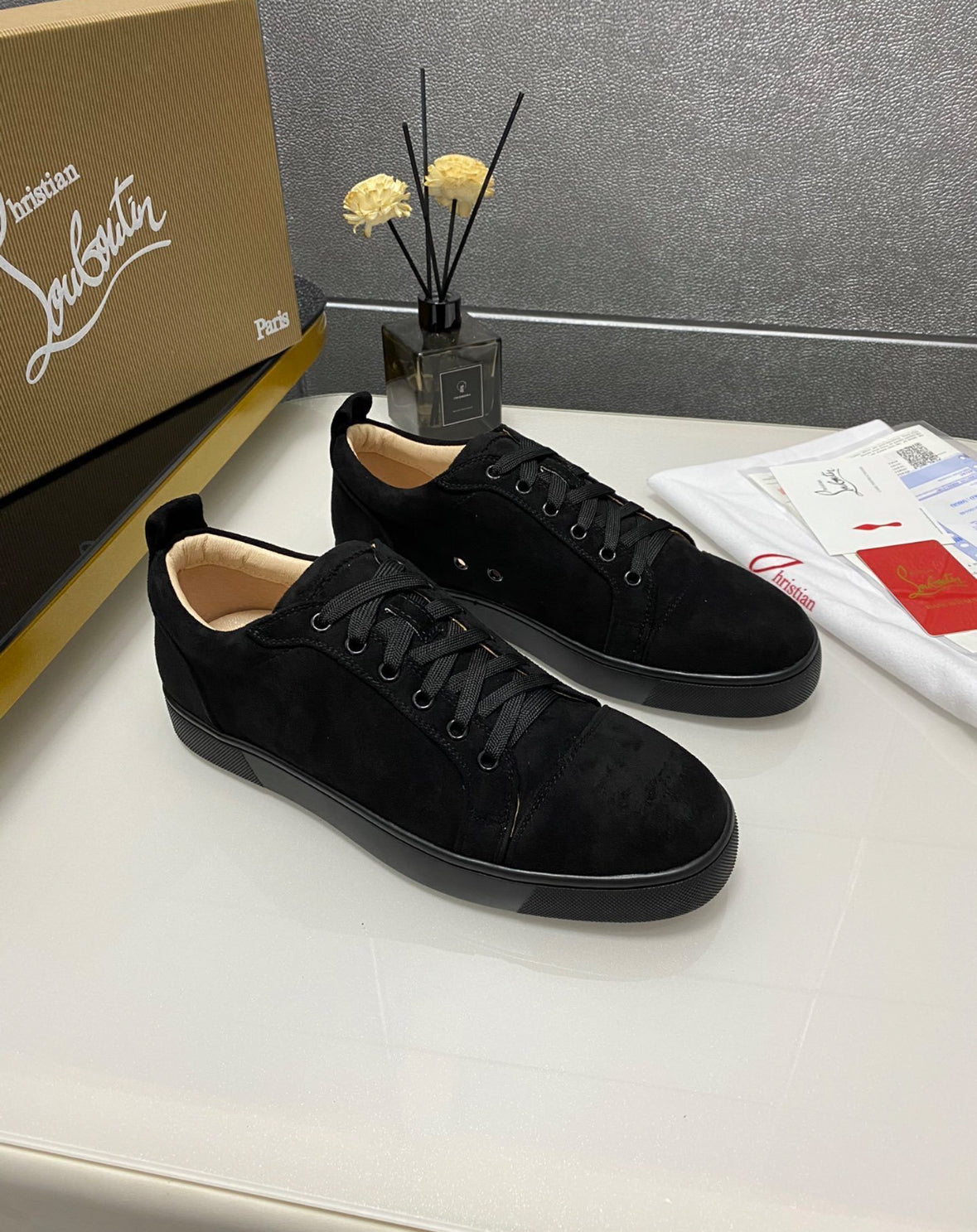 Christian Louboutin Unisex Sneakers Low black