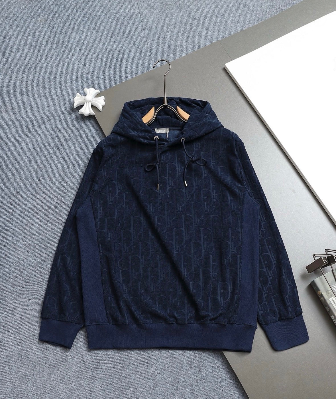 Christian Dior Jacquard Terry Men’s Hoodie