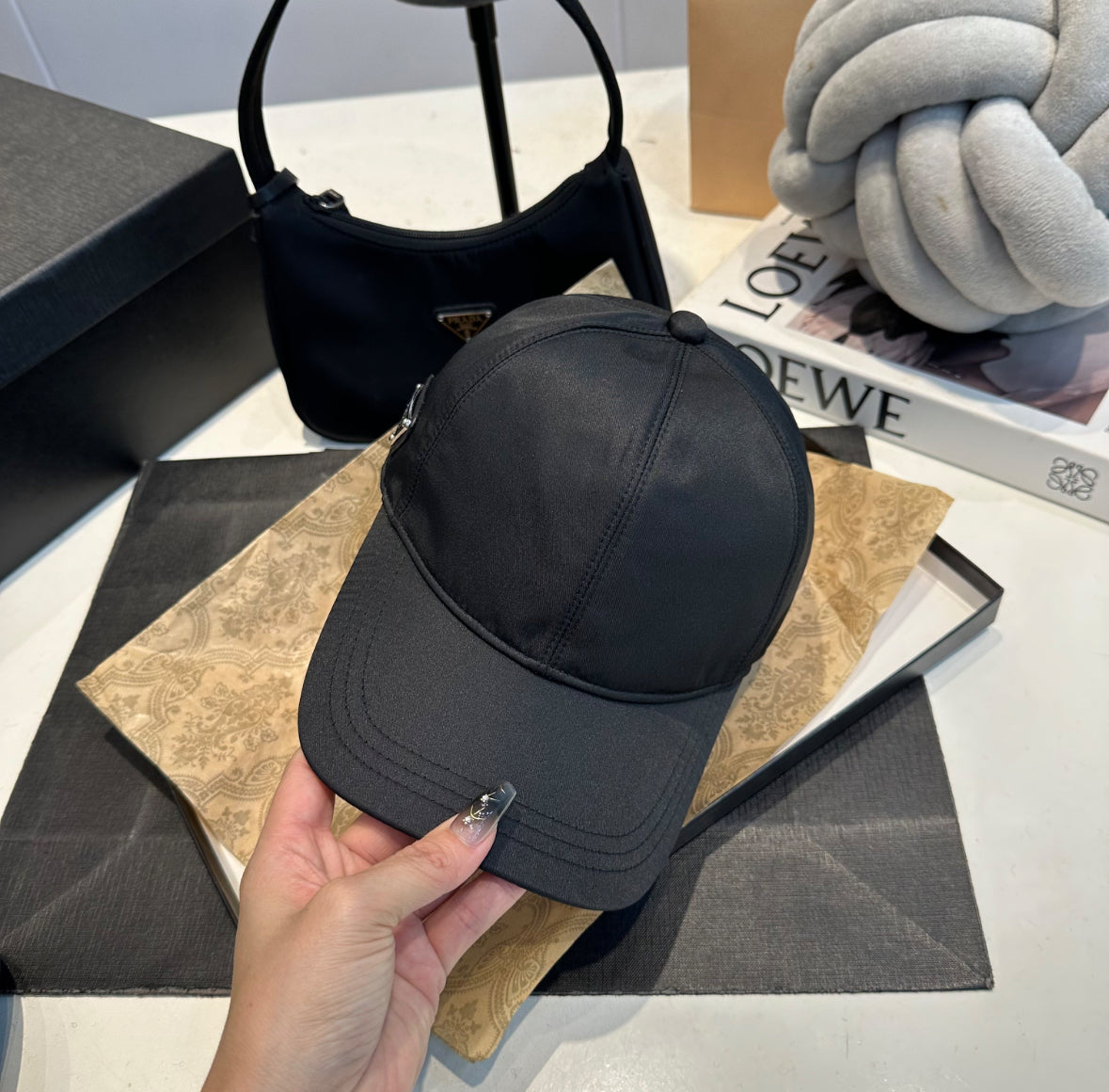 Prada hat