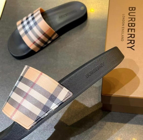 Burberry slides