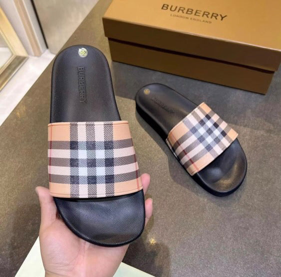 Burberry slides